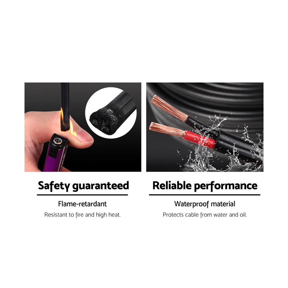 Twin Core Wire Electrical Automotive Cable 2 Sheath 450V 6MM 30M