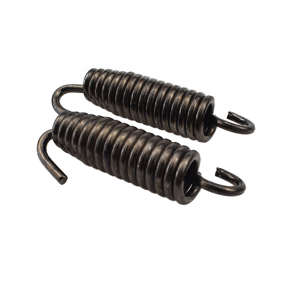 2Pcs Exhaust Spring Pipe Muffler 80mm For Aprilia Gas Gas Husqvarna Kawasaki TM Models