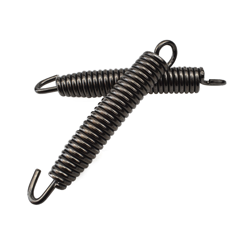 2Pcs Exhaust Spring Pipe Muffler 80mm For Aprilia Gas Gas Husqvarna Kawasaki TM Models