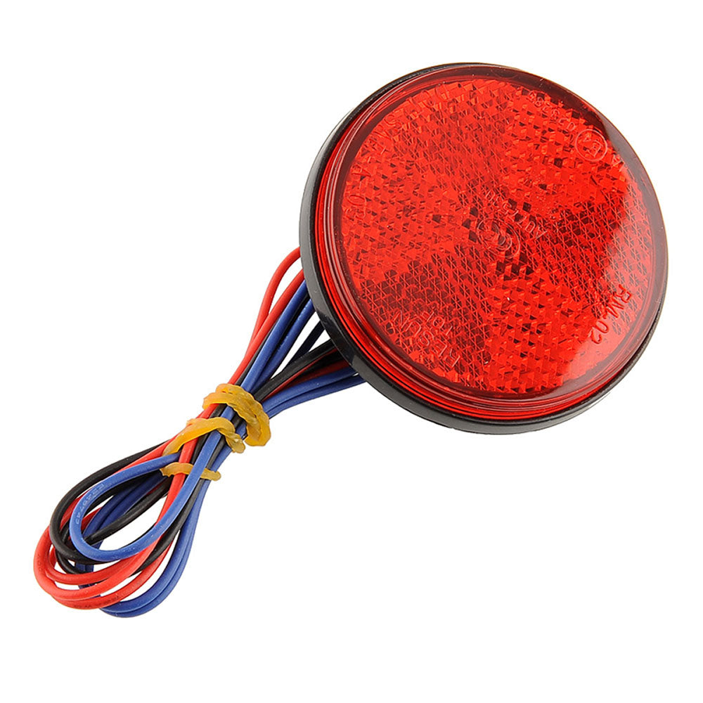 LED Brake Stop Light Side Fork Reflector Lamp Tail Truck Trailer ATV Motorcycle