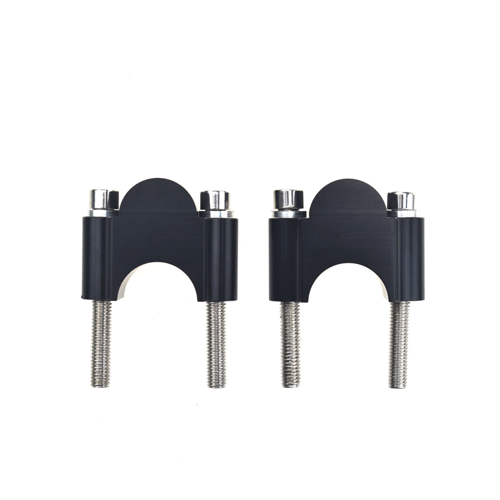 1 1/8" 28mm Universal Handlebar Mount Clamp Riser Motorcycle Dirt Bike Black Au