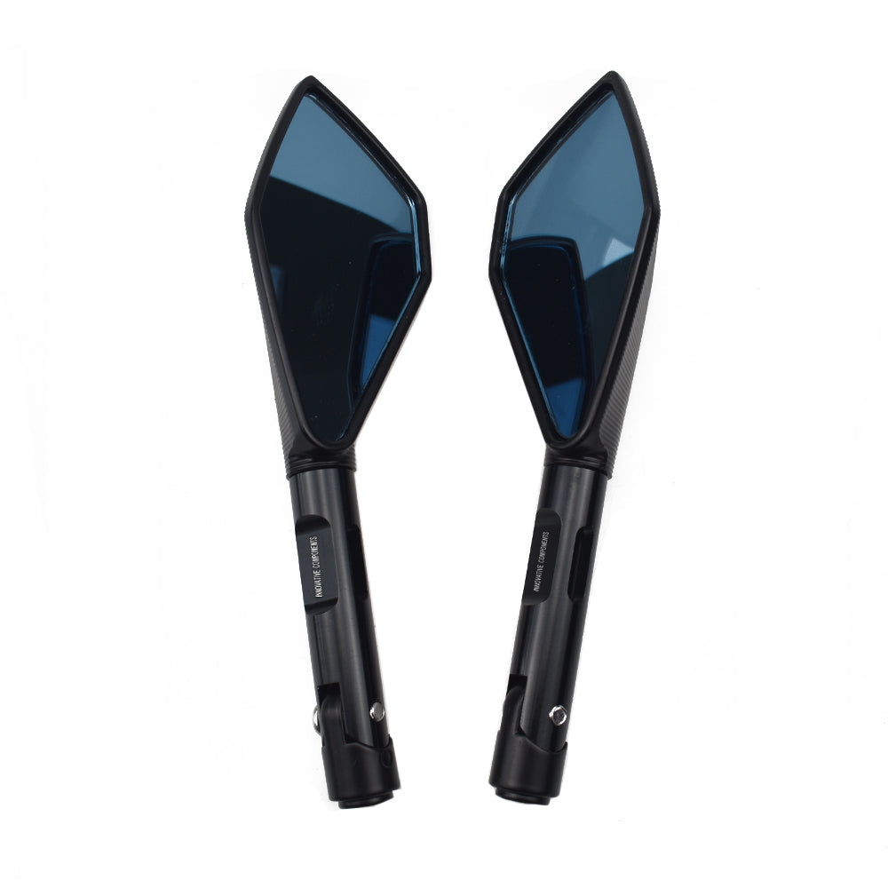 Universal CNC Motorcycle Motorbike Scooter Rear View Mirrors 8mm 10mm