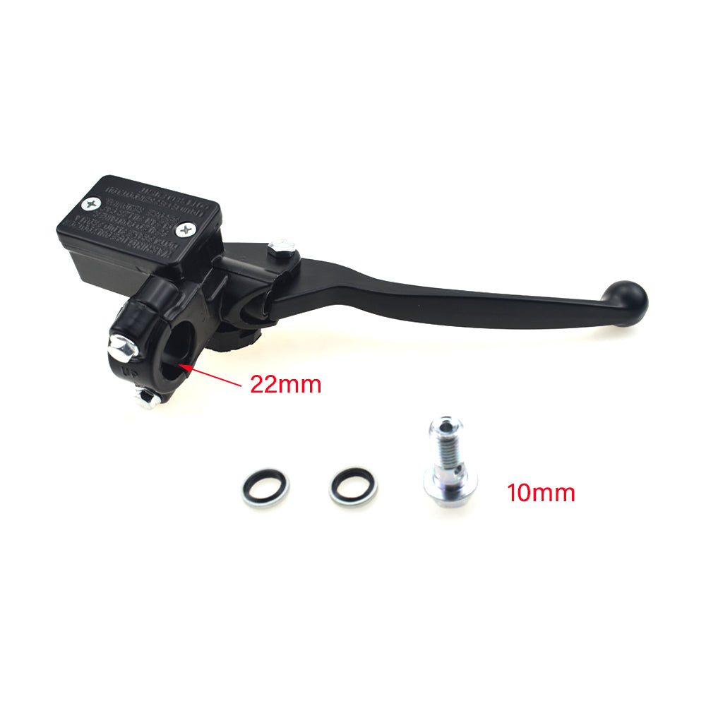 Piston 12.7mm M10 7/8" Front Brake Master Cylinder Lever For Honda Yamaha KTM