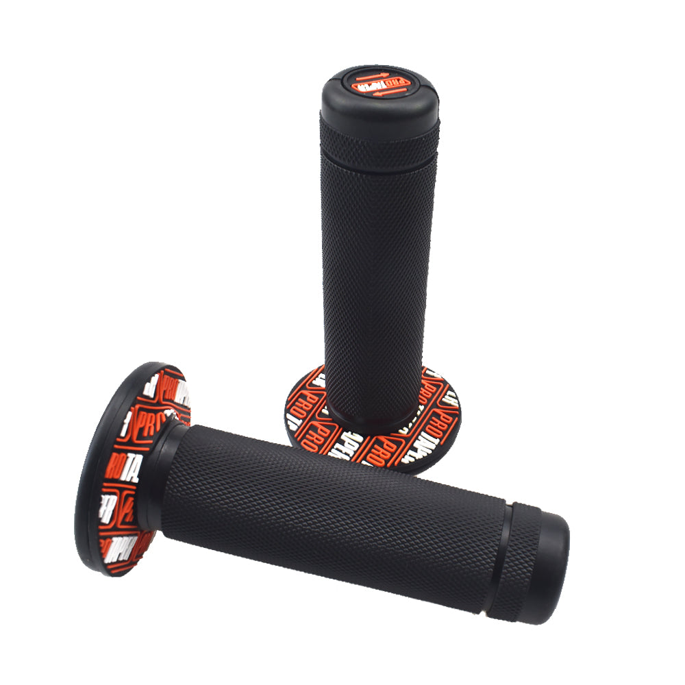 7/8"Rubber Motorcycle Hand Grip Autobike Handlebar Handle Bar ATV Dirt Motorbike