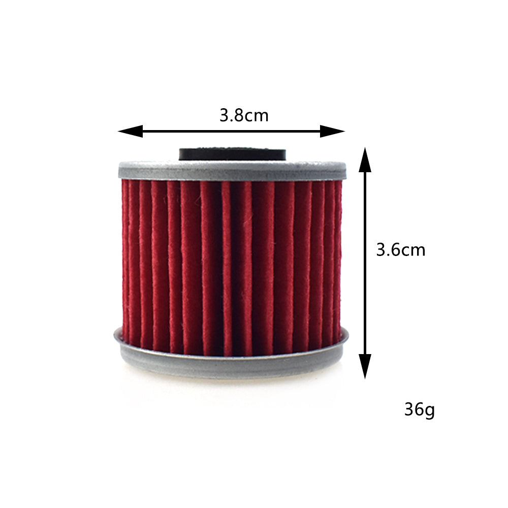 Motorcycle Oil Filter Fit Honda NC750 SD-E F G H J K DCT CRF1100L Africa Twin DCT GL1800 Gold Wing DCT etc.