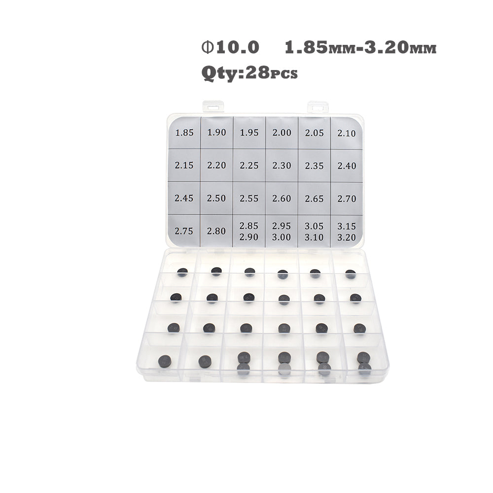 Rhino 28Pcs 10mm Valve Shim Kit Fit KTM 990 Adventure 690 Enduro Husaberg FE570 Beta RR400 4T etc.