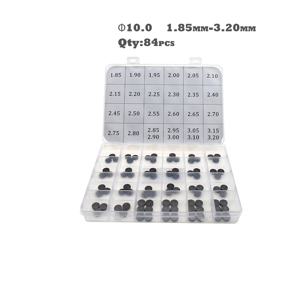 Rhino 84Pcs 10mm Valve Shim Kit Fit KTM 450 EXC-F 500 EXC Husaberg FE450 Beta RR450 4T etc.
