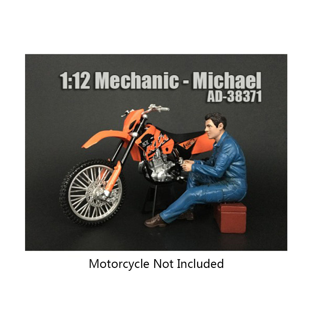 American Diorama 1:12 Scale Michael Mechanic Figure Accessory Model
