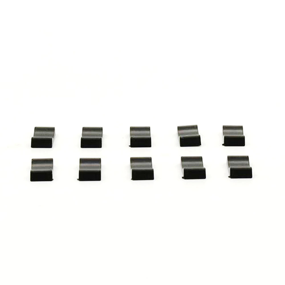 DDA Collectibles Wheel Stop Black Plastic For 1:43 Scale Vehicles 10 Pcs KC7006