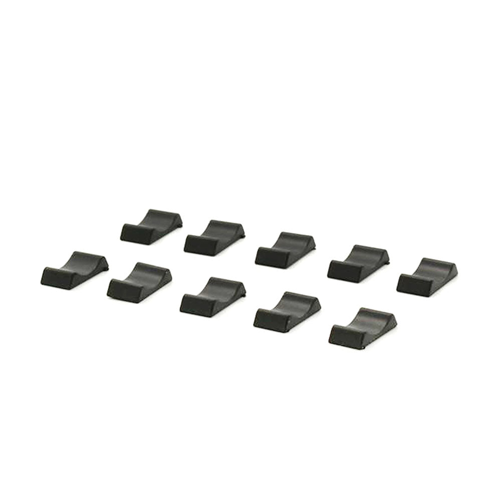 DDA Collectibles Wheel Stop Black Plastic For 1:43 Scale Vehicles 10 Pcs KC7006