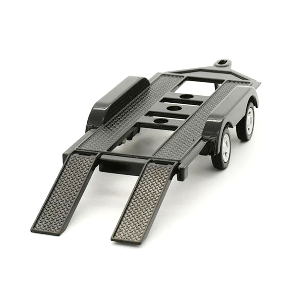 MotorMax 1:43 Scale Trailer Die cast Metal Black Highly Detailed Collectible Product