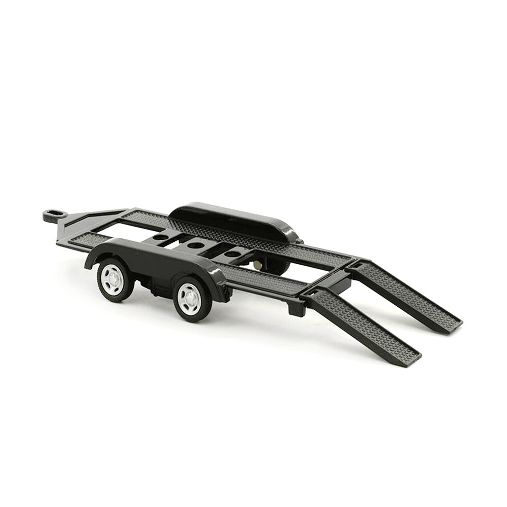 MotorMax 1:43 Scale Trailer Die cast Metal Black Highly Detailed Collectible Product