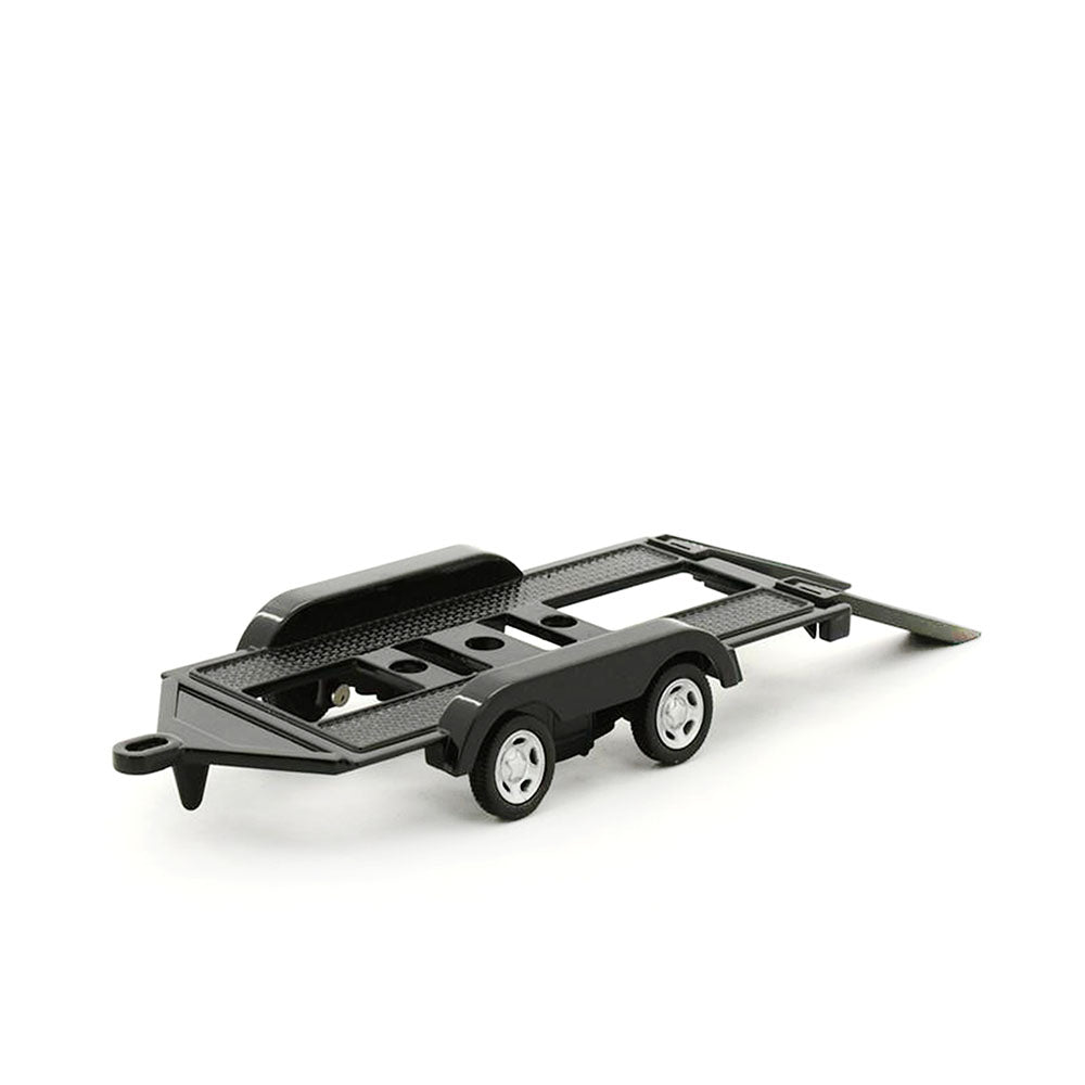 MotorMax 1:43 Scale Trailer Die cast Metal Black Highly Detailed Collectible Product