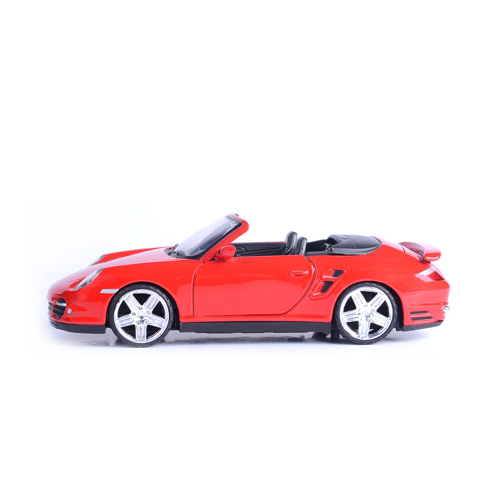Motormax Licensed 1:24 Scale Porsche 911 Turbo Cabriolet 73348 Diecast Model Car