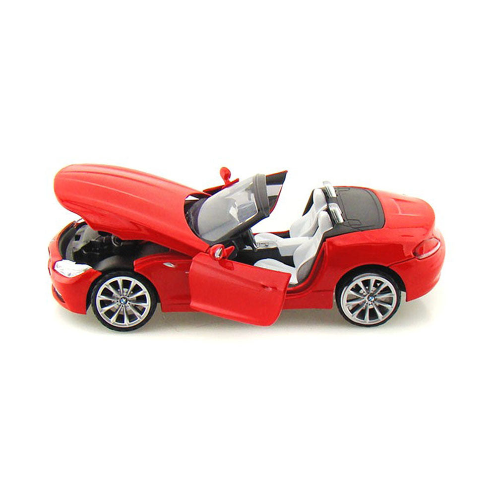 Motormax Licensed 1:24 2010 BMW Z4 Roadster Red Diecast Collection