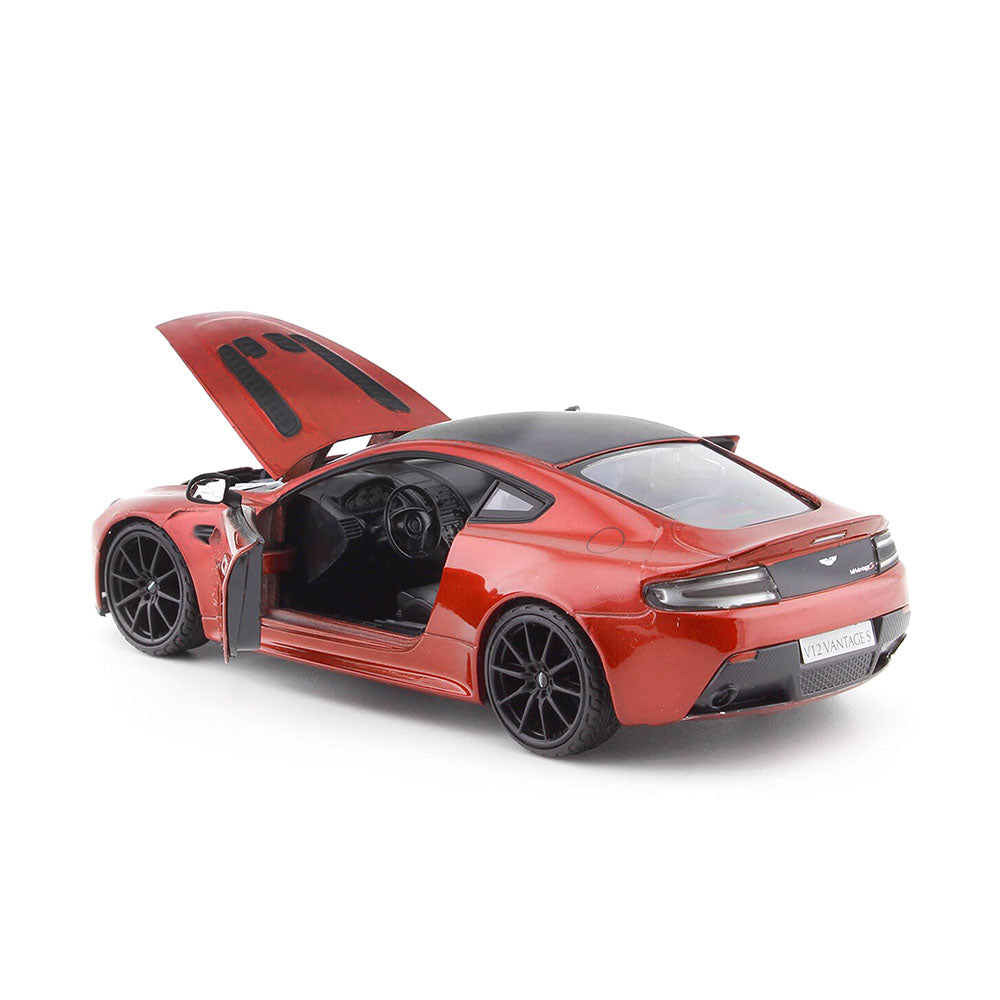 Motormax 1:24 Scale Aston Martin Vantage S V12 Diecast Model Car Dark Red