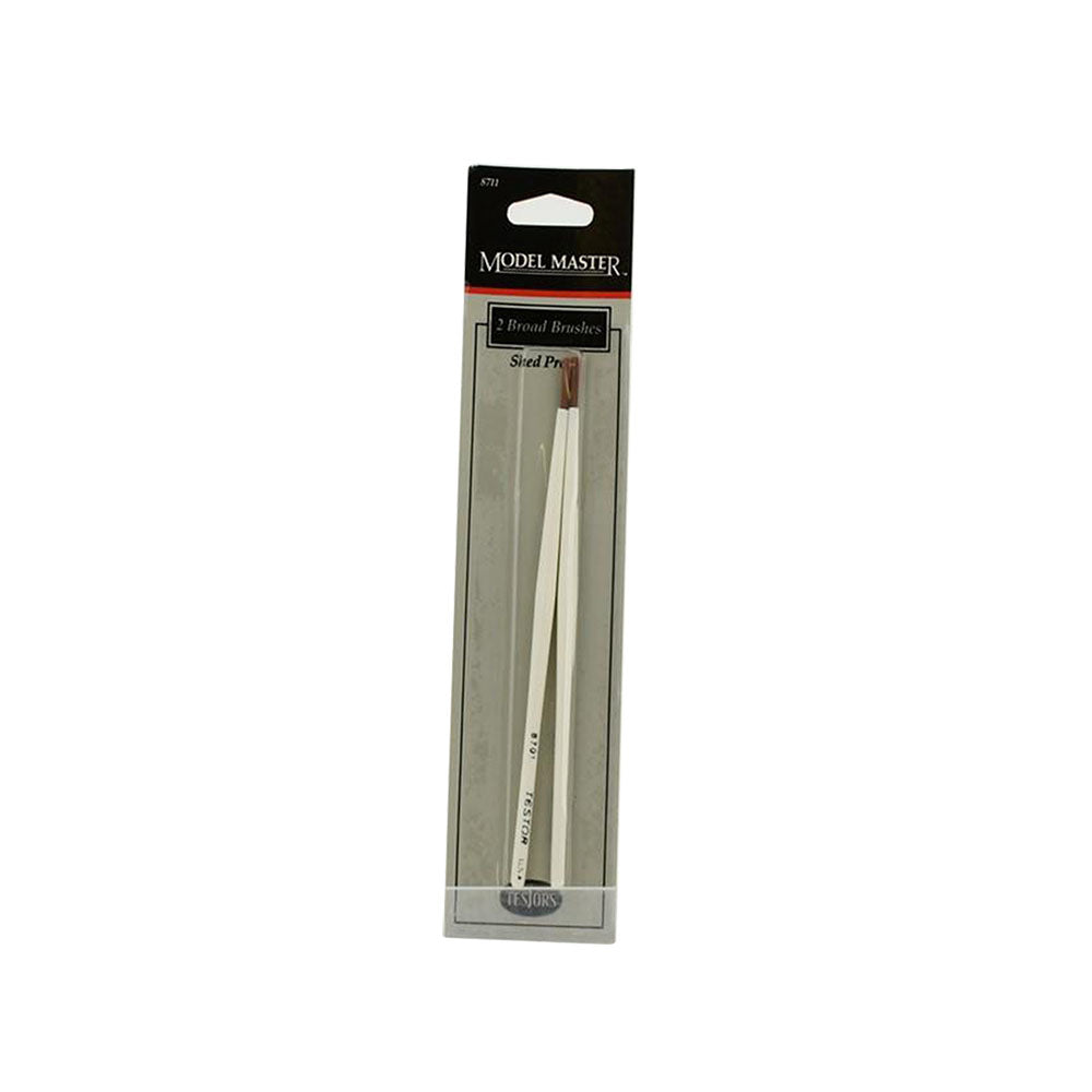 Testors R8711 Broad Paint Brush For Model Painting Acrylic DIY Arts Crafts Etc