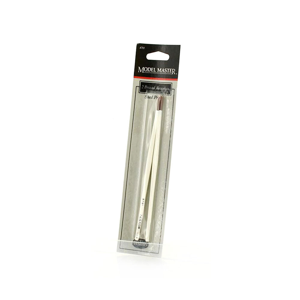 Testors R8711 Broad Paint Brush For Model Painting Acrylic DIY Arts Crafts Etc