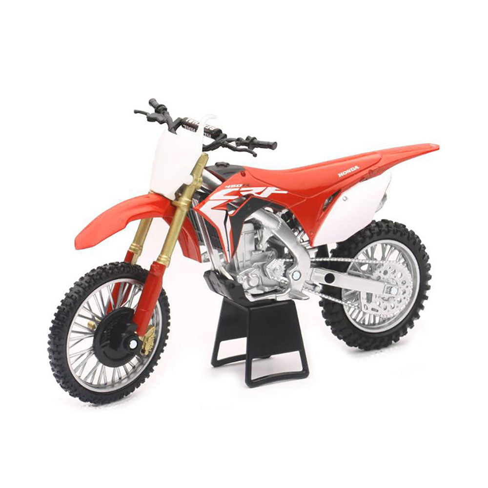 NewRay Licensed 1:12 Scale Honda CRF 450R 2018 Dirtbike Motorbike Model Diecast Kids Toy