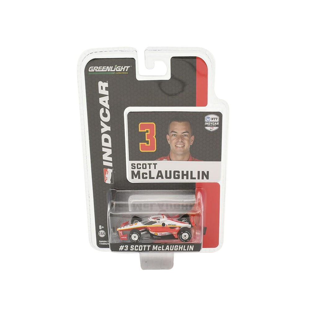 Greenlight Licensed 1:64 Scale Scott McLaughlin #3 2020 Diecast Model Toy Racing Car Red & White