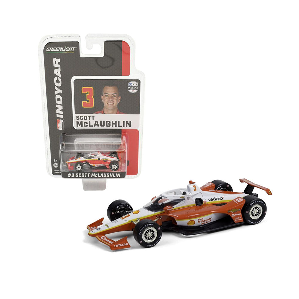 Greenlight Licensed 1:64 Scale Scott McLaughlin #3 2020 Diecast Model Toy Racing Car Red & White