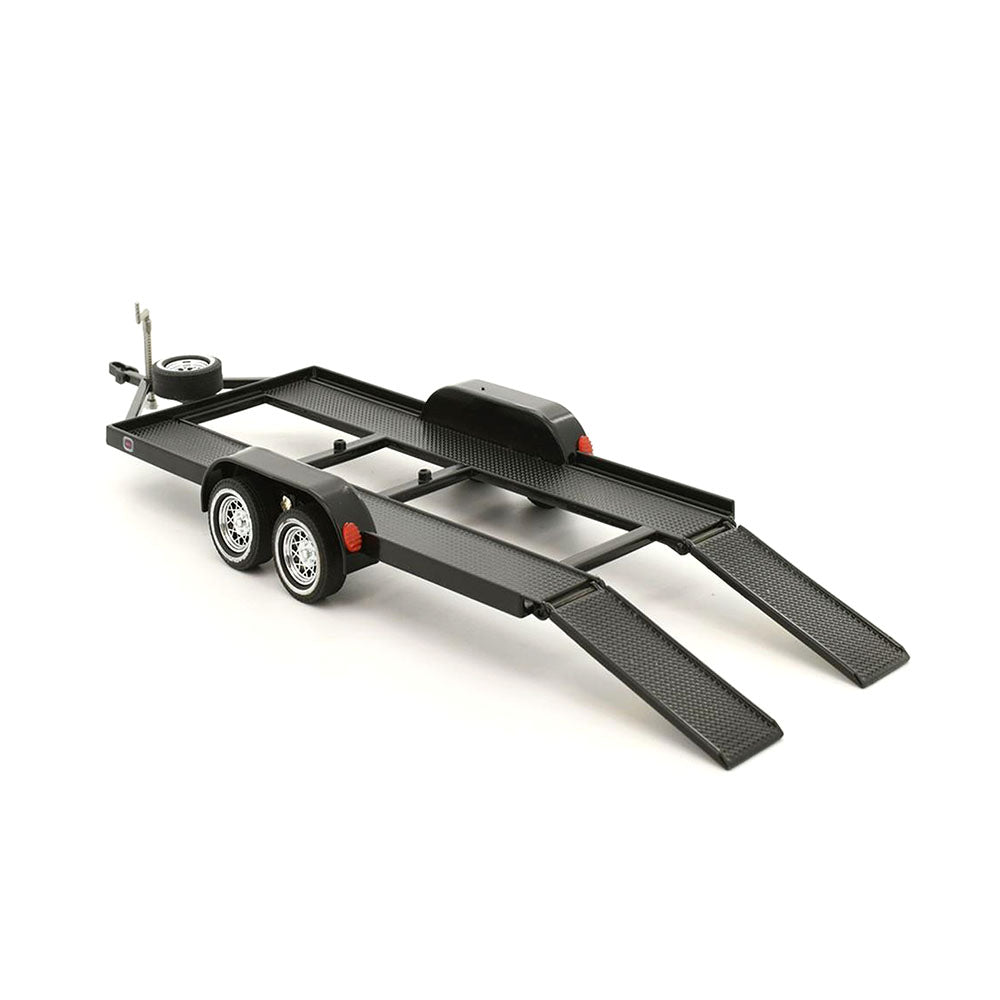 Oz Legends 1:24 Scale Diecast Model Car Trailer Toy Black
