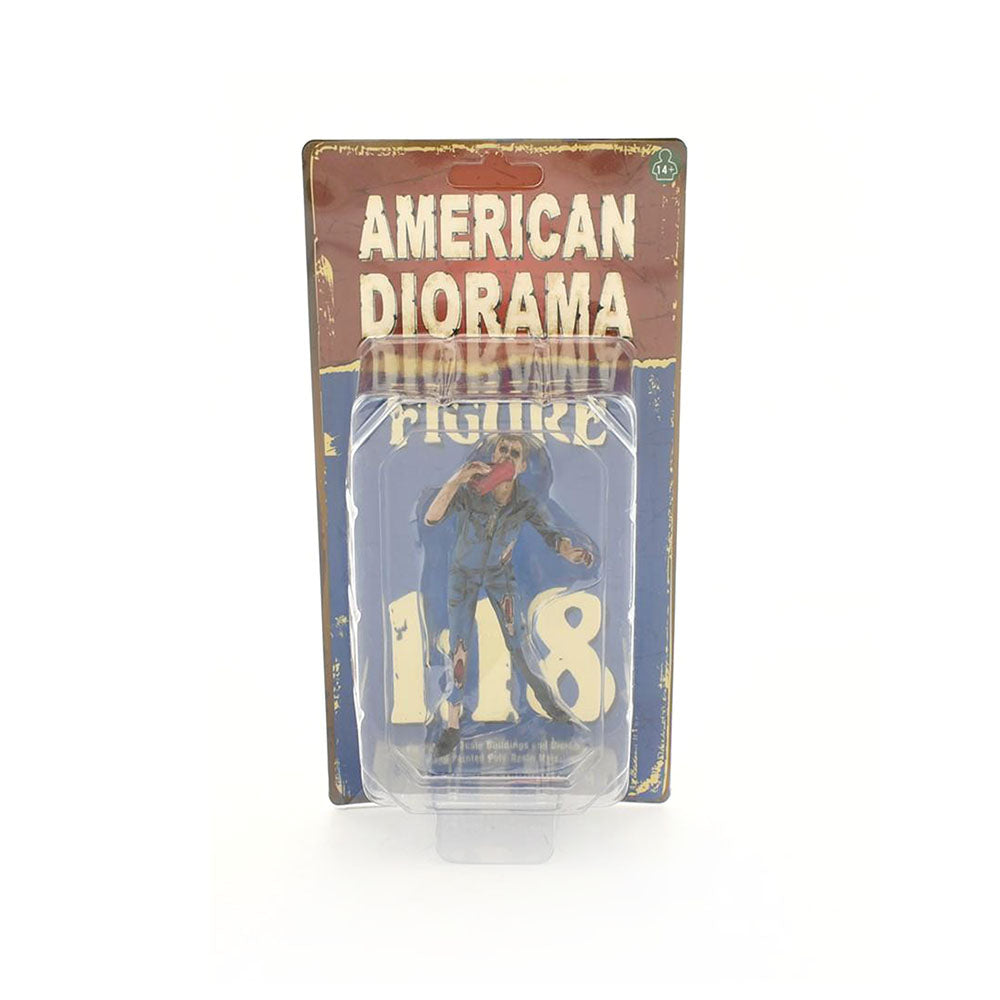 American Diorama 1:18 Scale Zombie Mechanic III Figure Accessory Model Toy