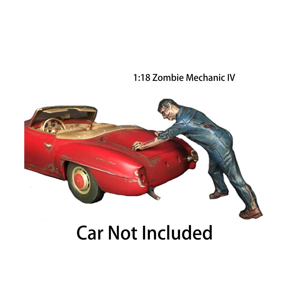 American Diorama 1:18 Scale Zombie Mechanic IV Figure Accessory Model Toy