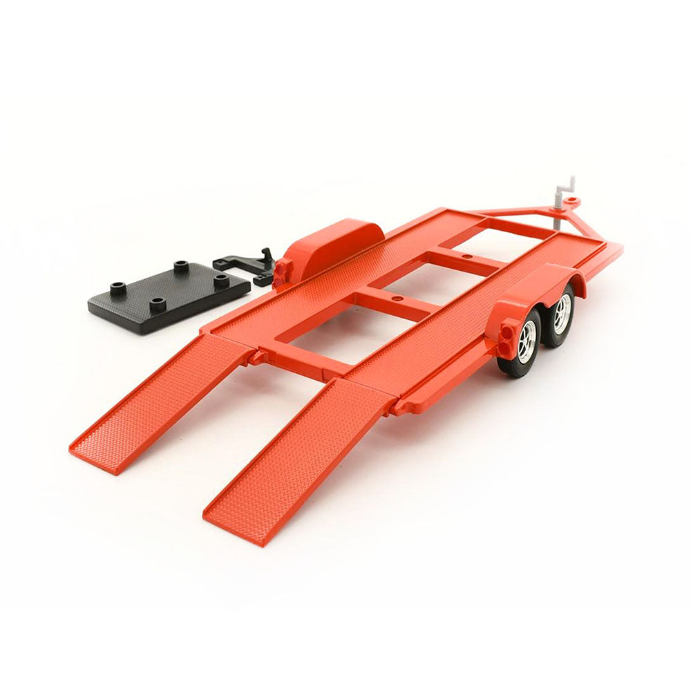 Motormax Licensed 1:18 Scale Metal Trailer With Plastic Tow Bar Red Model Toy