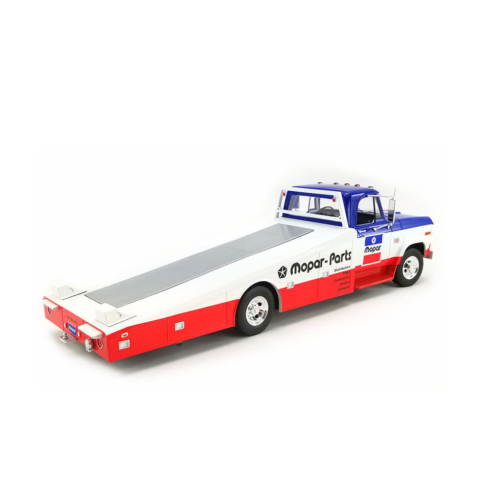 Acme Licensed 1:18 Scale Dodge D300 Ramp Truck Mopar 1970 Diecast Model Toy
