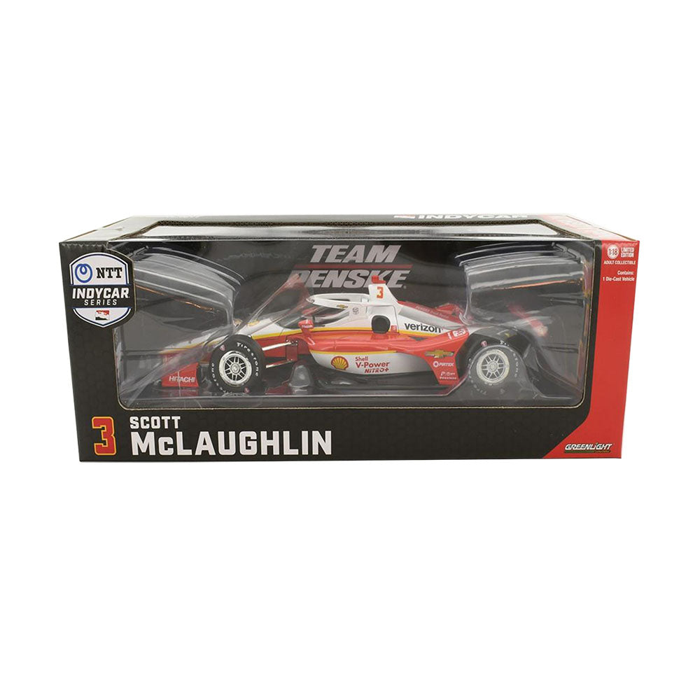 Greenlight 1:18 Scale Scott McLaughlin Indy #3 Team Penske Shell V-Power Nitro 2020 Model Car