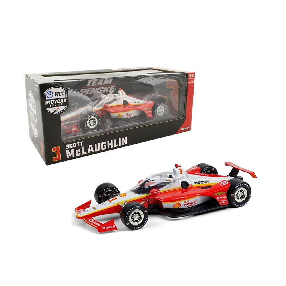 Greenlight 1:18 Scale Scott McLaughlin Indy #3 Team Penske Shell V-Power Nitro 2020 Model Car
