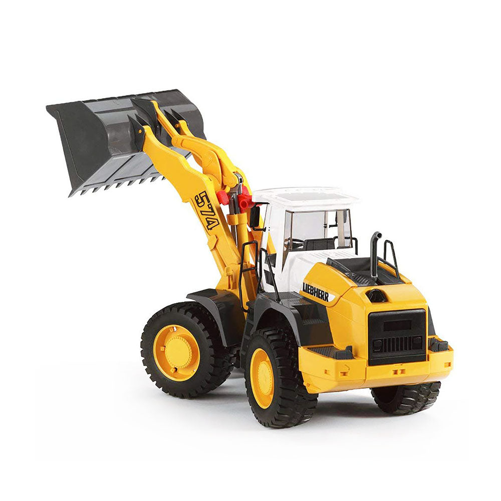 Bruder Licensed 1:16 Scale Liebherr Articulate Road Loader L574 Model Toy yellow