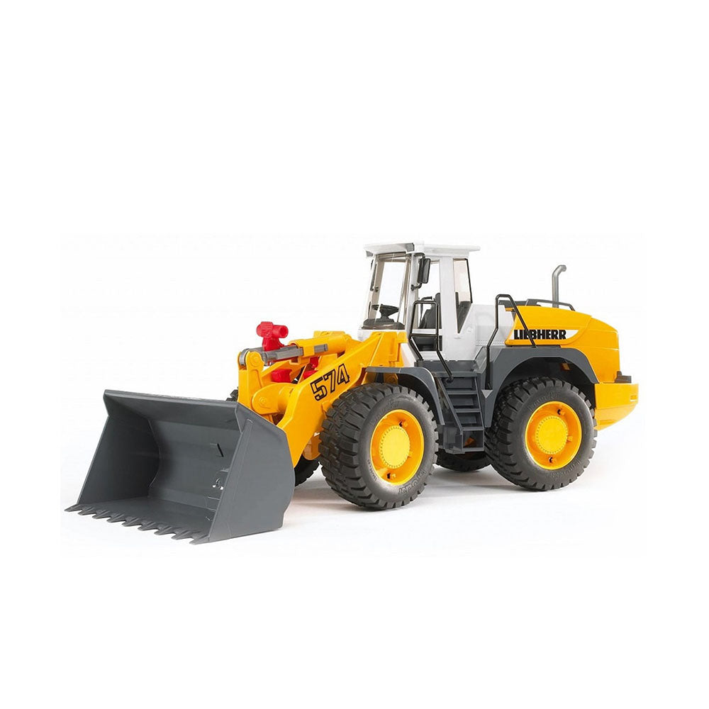Bruder Licensed 1:16 Scale Liebherr Articulate Road Loader L574 Model Toy yellow