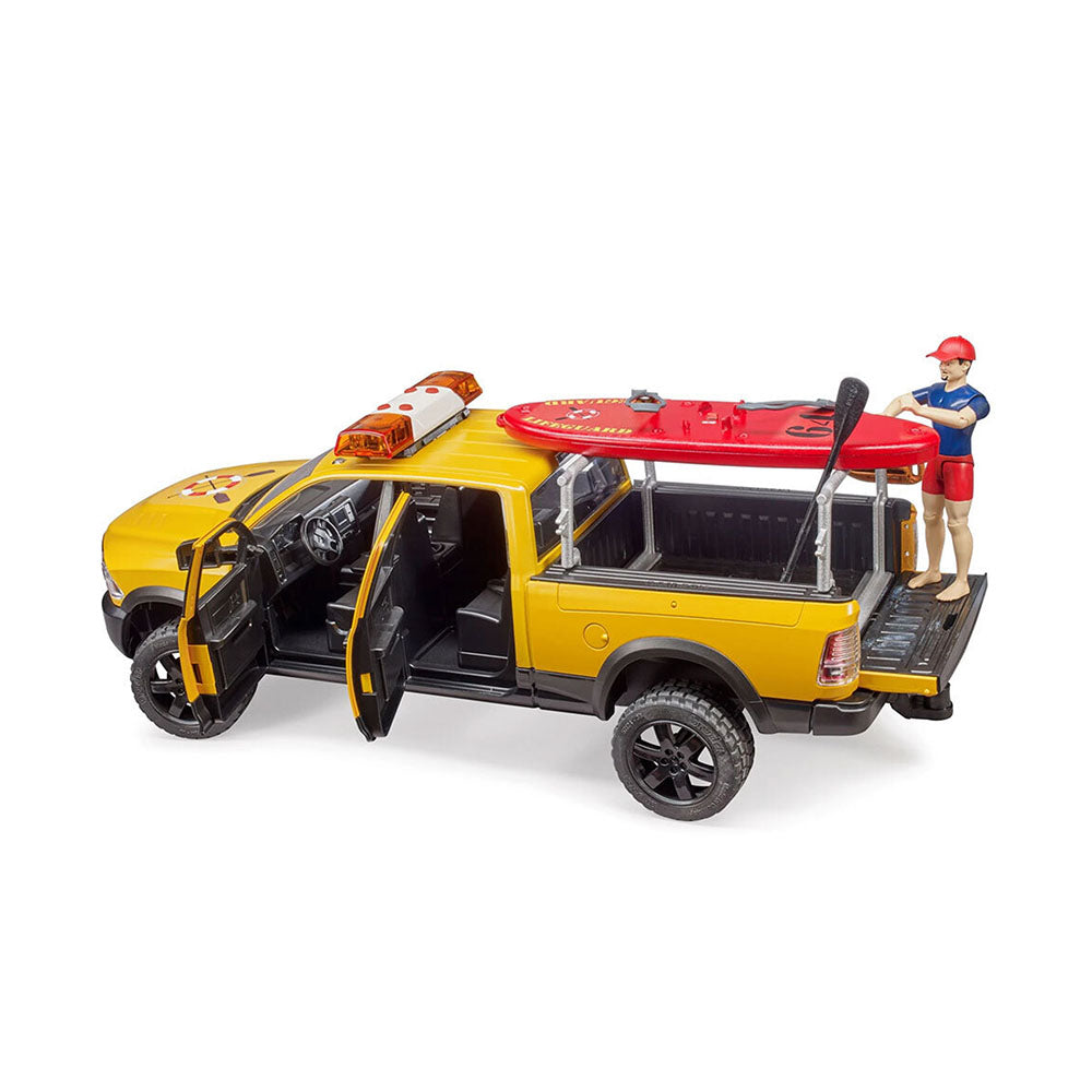 Bruder Licensed 1:16 Scale RAM 2500 Power Wagon With Figure And Accessories Kids Toy Model