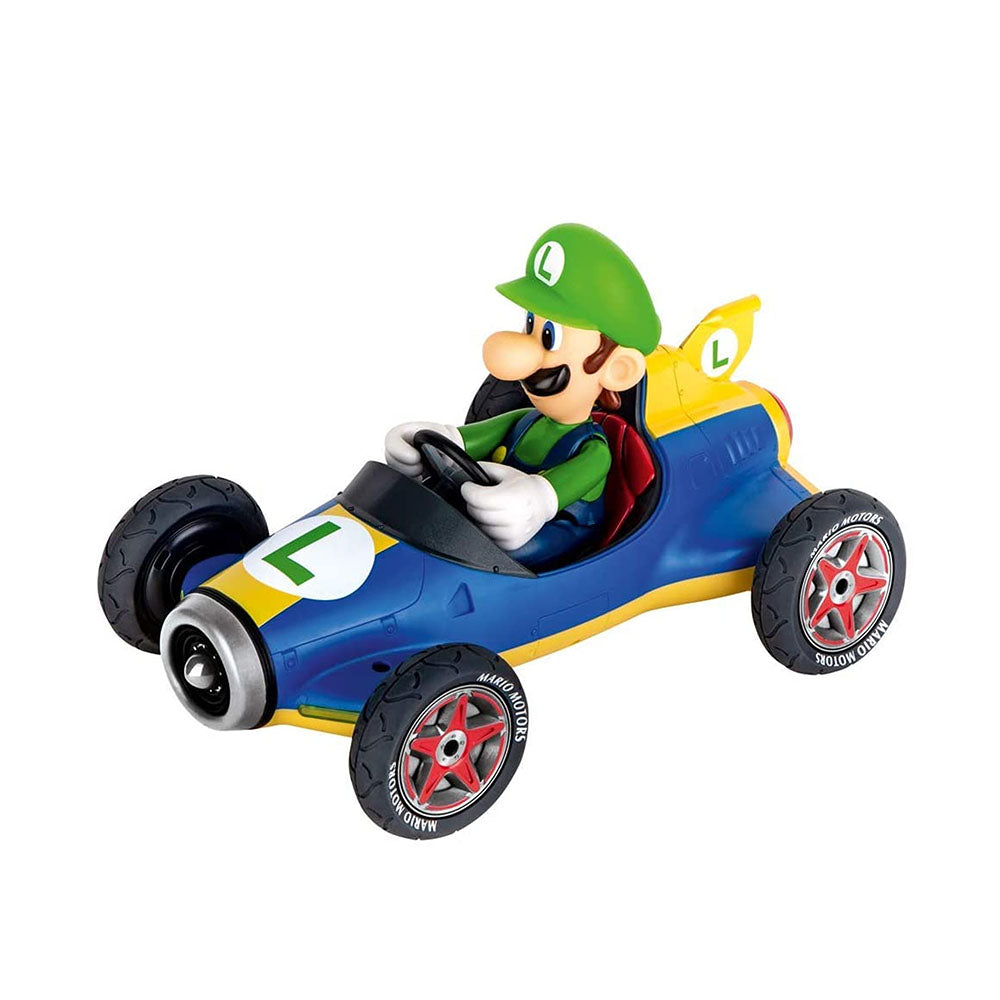 Carrera Licensed 1:43 Scale P&S Mario Kart Twin Pack Mach 8 Mario & Luigi Model Toy
