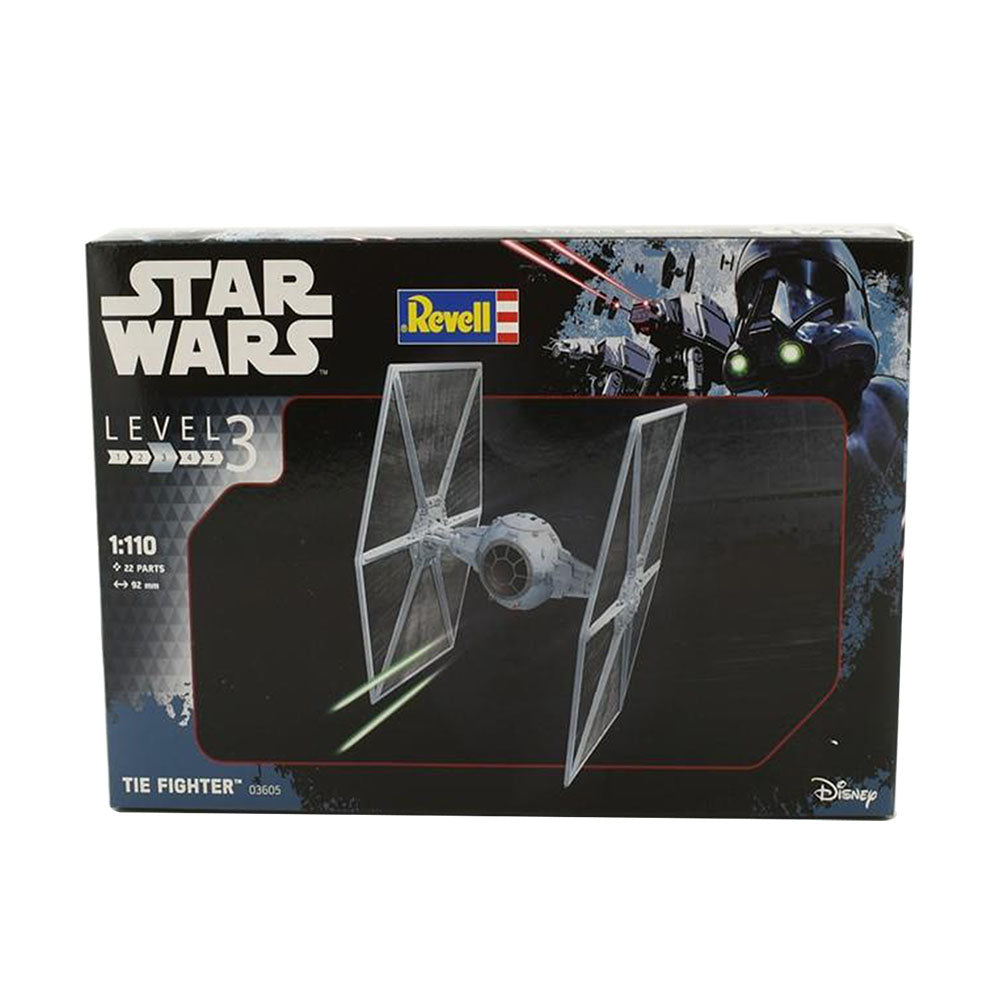 Revell Licensed 1:110 Scale Star Wars TIE Fighter Model Toy