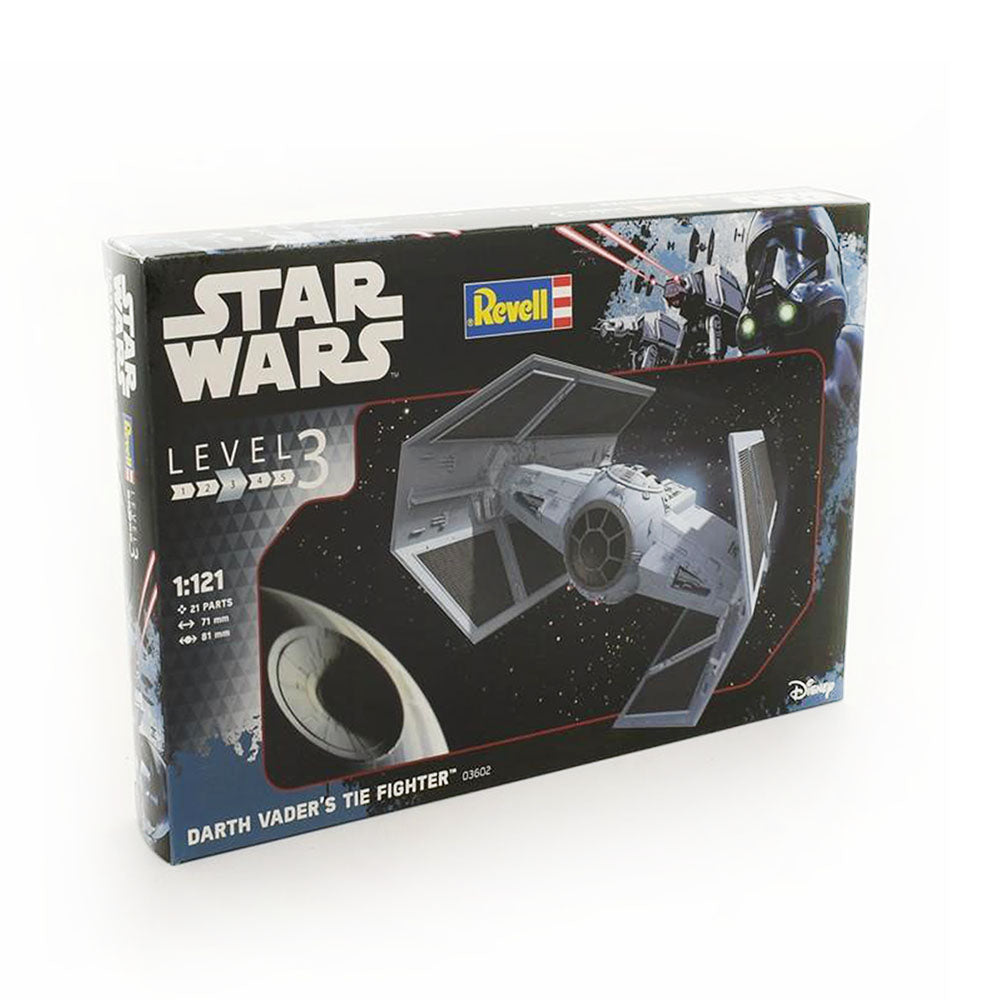 Revell Licensed 1:121 Scale Star Wars Darth Vader's TIE Fighter Model Toy
