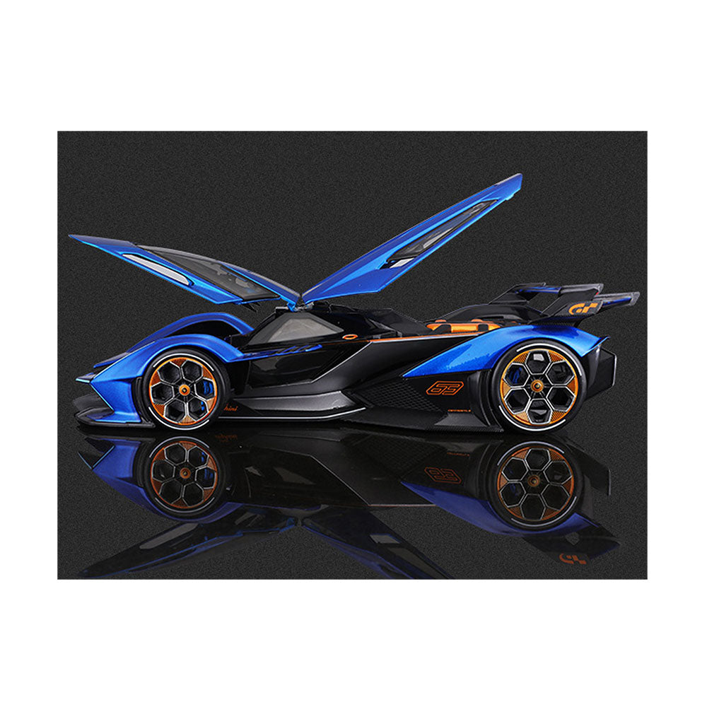 Maisto Licensed 1:18 Scale Lamborghini V-12 Vision Gran Turismo Diecast Model Blue