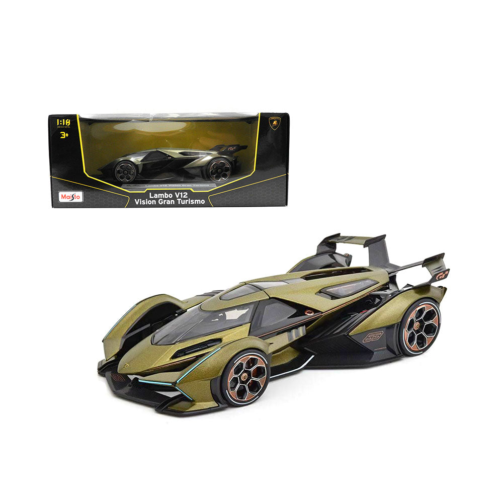Maisto Licensed 1:18 Scale Lamborghini V-12 Vision Gran Turismo Diecast Model Car