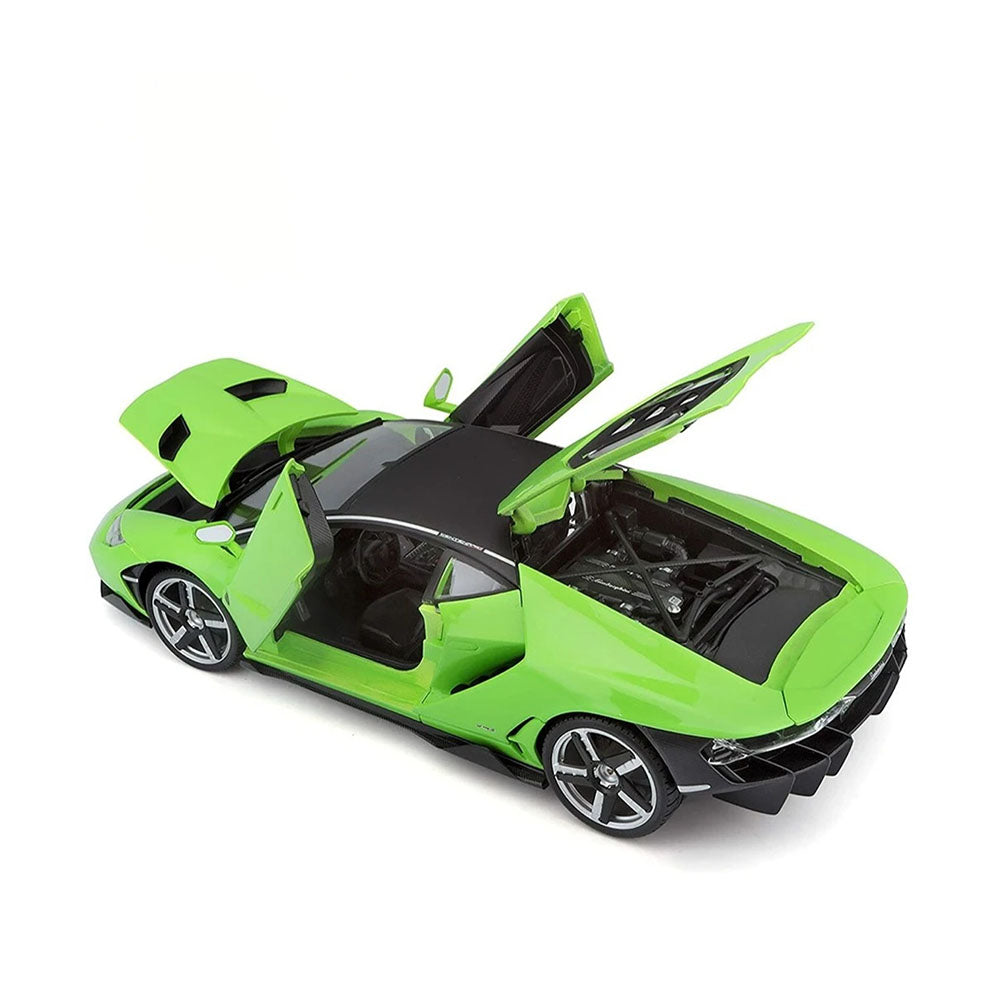 Maisto Licensed 1:18 Scale 2017 Lamborghini Centenario Green Diecast Model Sports Car Toy