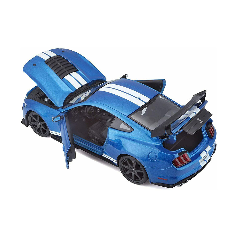 Maisto Licensed 1:18 Scale 2020 Ford Mustang Shelby GT-500 Blue Model Car