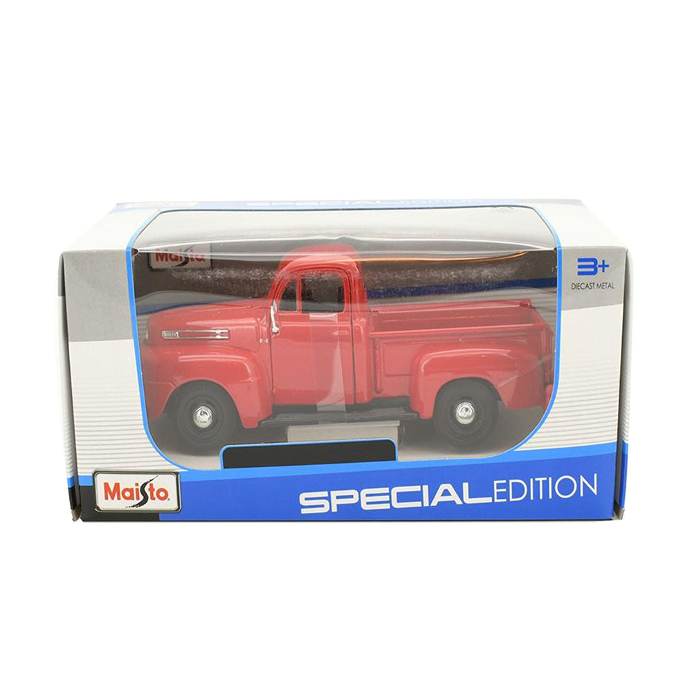 Maisto Licensed 1:25 Scale Ford F-1 Pick Up 1948 Special Edition Diecast Model Toy Red