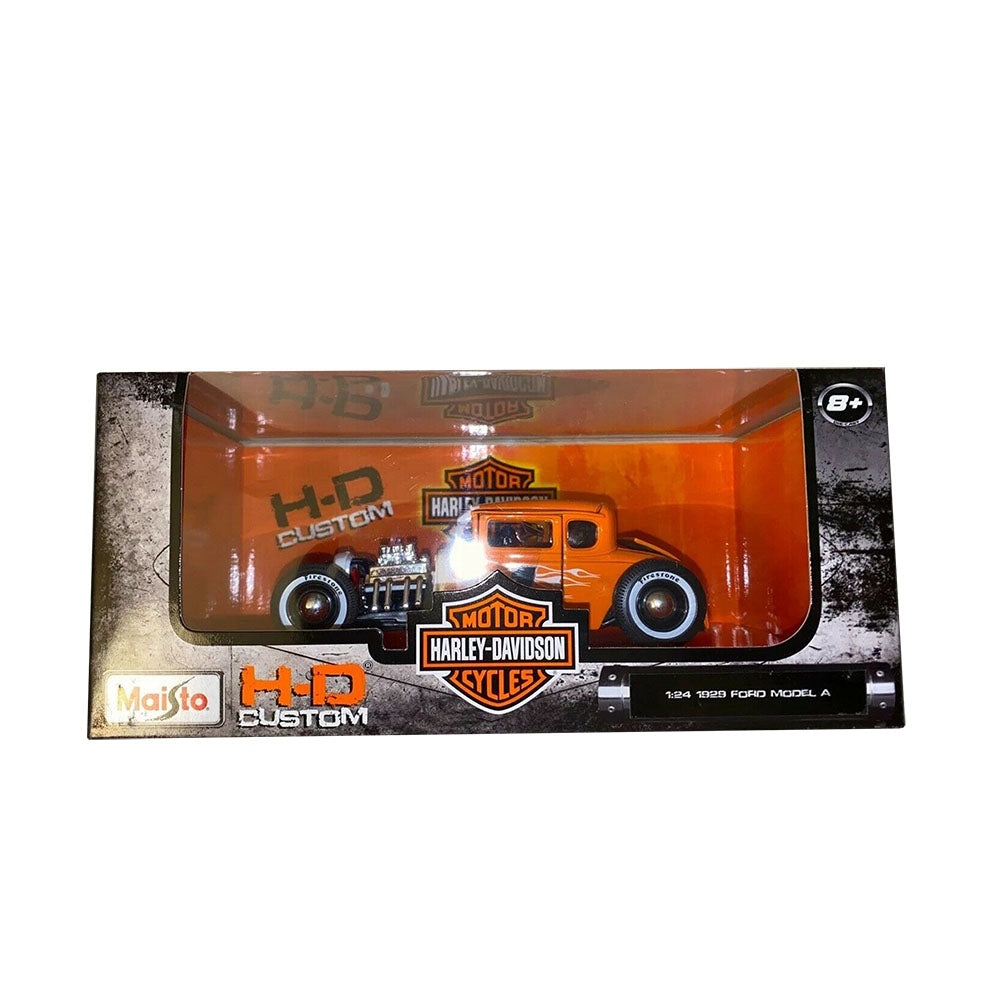 Maisto Licensed 1:24 Scale Harley Davidson Ford 1929 Ford Model A Diecast Model Car