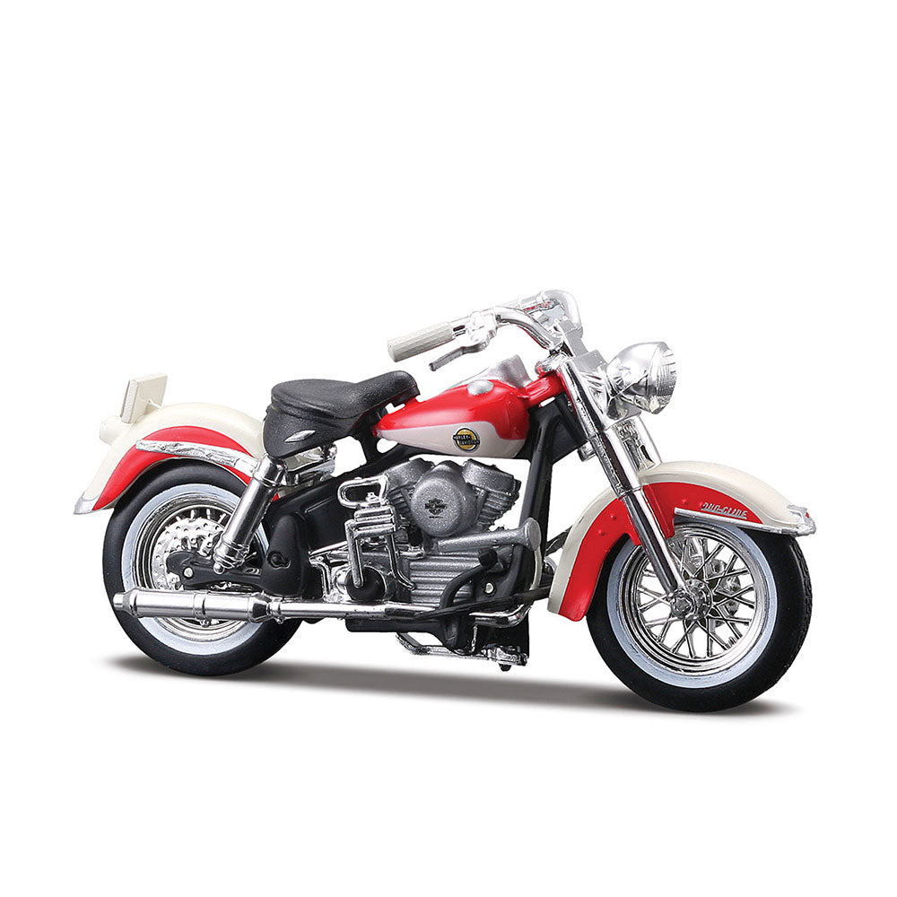 Maisto Licensed 1:24 Detailed Harley Davidson 1958 Flh Duo Glide Diecast Metal Toy Model