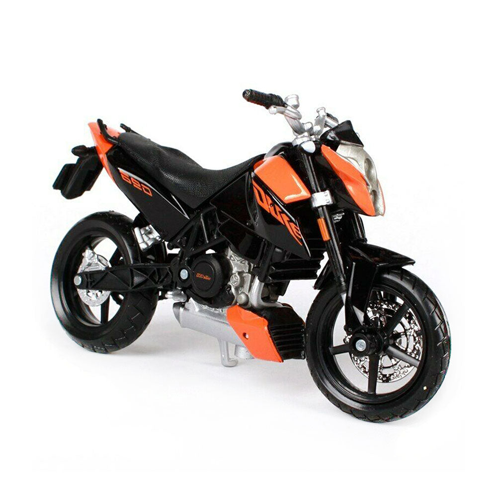 Maisto Licensed 1:18 Scale KTM 690 Duke Racing Motorcycle Black w/ Orange 31300 Model Toy