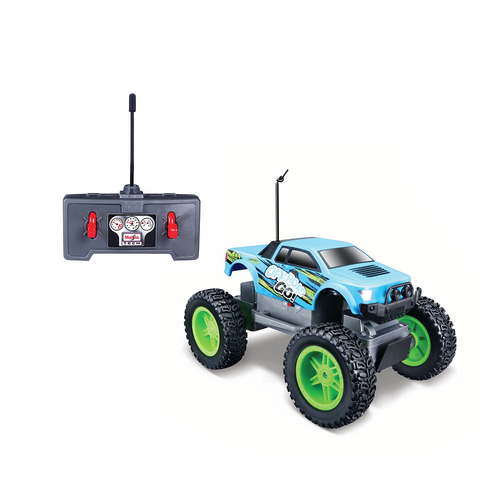 Maisto Blue Off Road GO R/C Toy Requires 1 x AA Batteries And 2 x AA Batteries