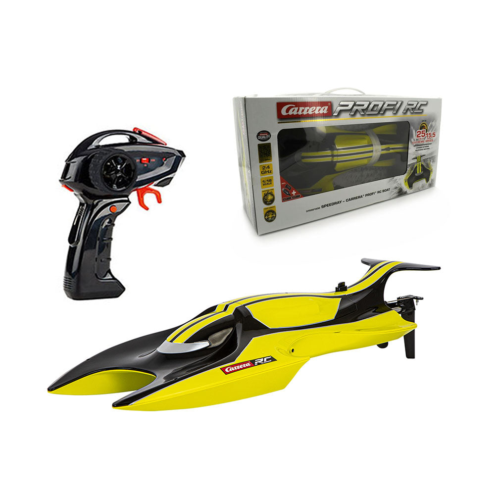 Carrera Licensed 1:16 Scale Profi Speedray RC Boat 2.4Ghz & USB With Water Cooling Fuction