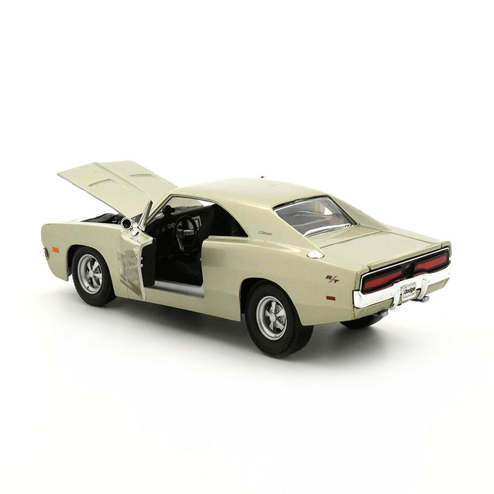 Maisto Licensed 1:25 Scale 1969 Dodge Charger R/T Silver