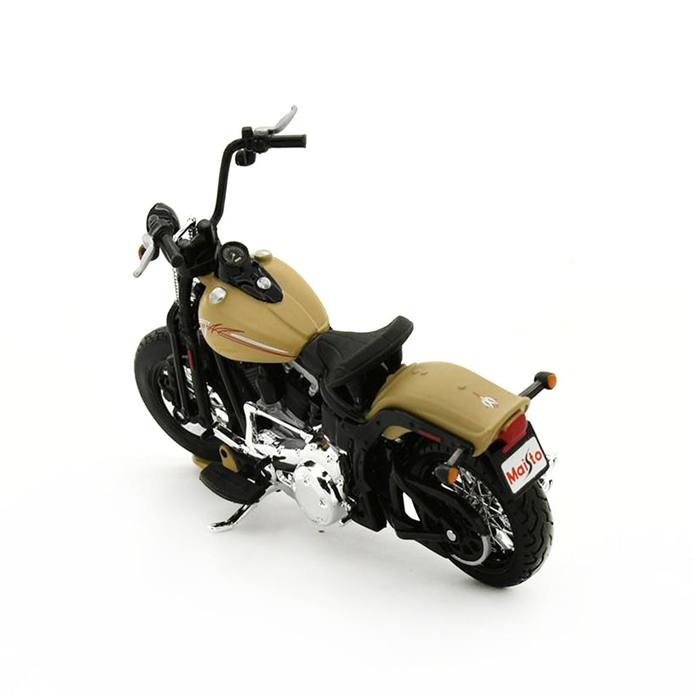 Maisto Licensed 1:18 Scale 2008 Flstsb Cross Bones Harley Davidson Motocycle